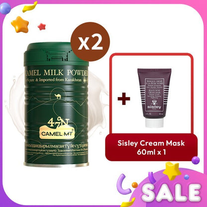 Camel MT Camel Milk Powder x2 + Sisley Black Rose Cream Mask 3pcs