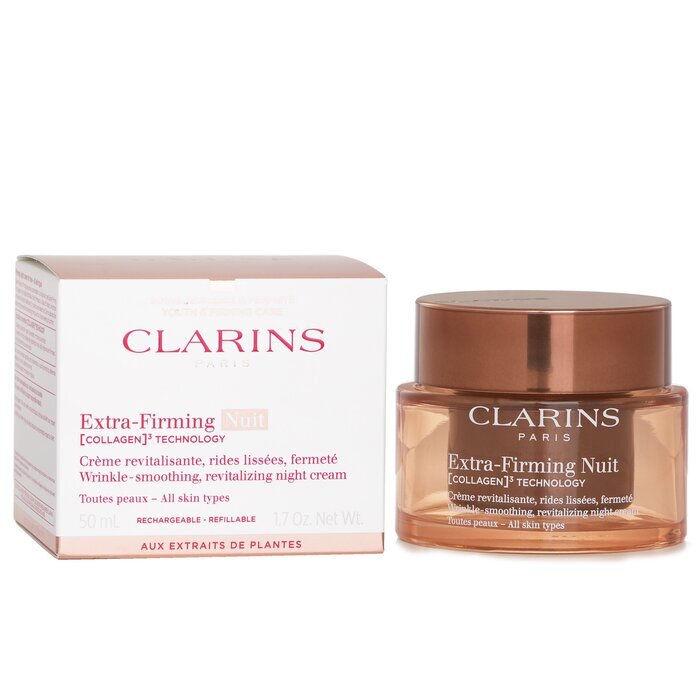 Clarins Extra Firming Creme Nuit Wrinkle Smoothing Revitalizing Night Cream (All Skin Type) 50ml