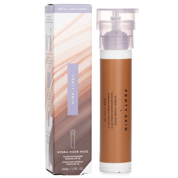 Fenty Beauty by Rihanna Hydra Vizor Huez Tinted Moisturizer Mineral SPF 30 Refill - # Tint 5 50ml