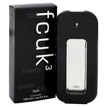 Fcuk 3 For Men Eau De Toilette 100ml