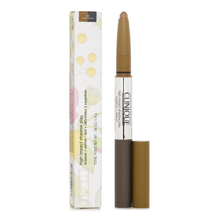 Clinique High Impact Shadow Play��� Shadow + Definer - # 02 Mixed Greens 1.9g