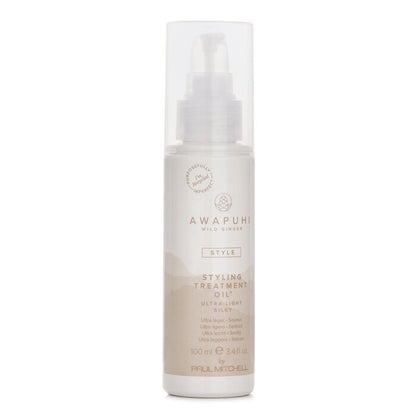 Paul Mitchell Mitchell Awapuhi Wild Ginger Style Styling Treatment Oil 100ml/3.4oz