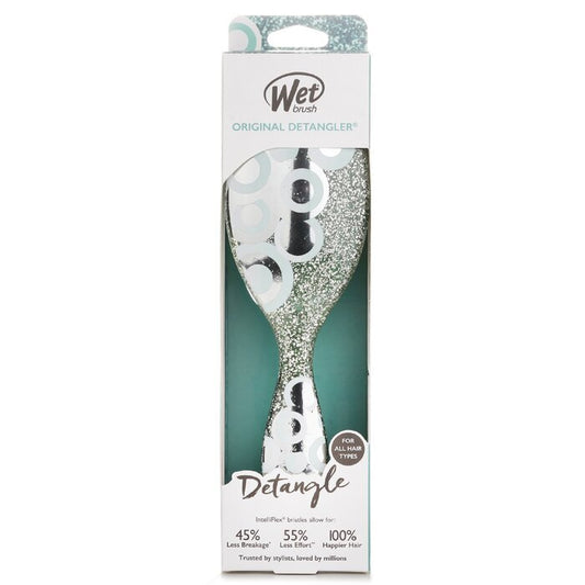 Wet Brush Original Detangler Groovy Disco Teal Hair Brush 1pc