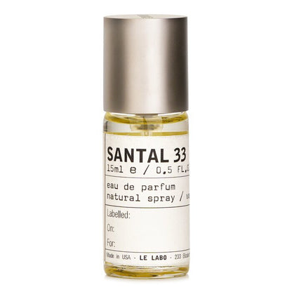 Le Labo Santal 33 Eau De Parfum Spray 15ml/0.5oz