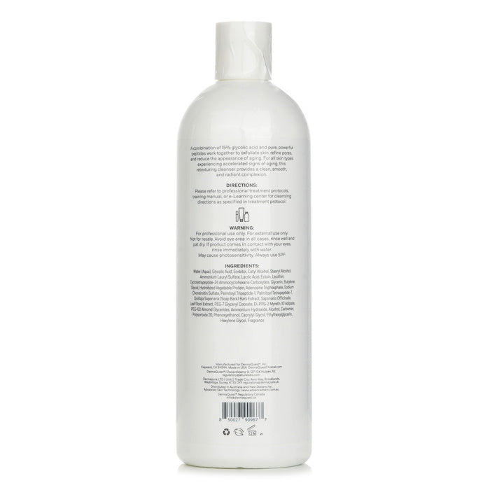 DermaQuest Glyco Resurfacing Cleanser (Professional Size) 473.2ml/16oz