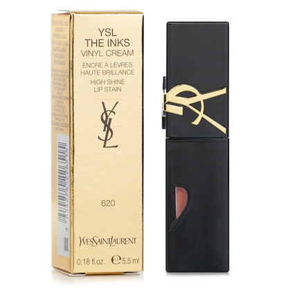 Yves Saint Laurent The Inks Vinyl Cream High Shine Lip Stain - # 620 Peach Subversion 5.5ml
