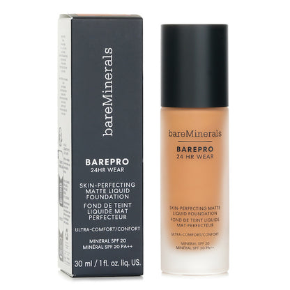 BareMinerals BAREPRO 24HR WEAR Skin Perfecting Matte Liquid Foundation Mineral SPF 20 - # Medium 35N Neutral 30ml/1oz