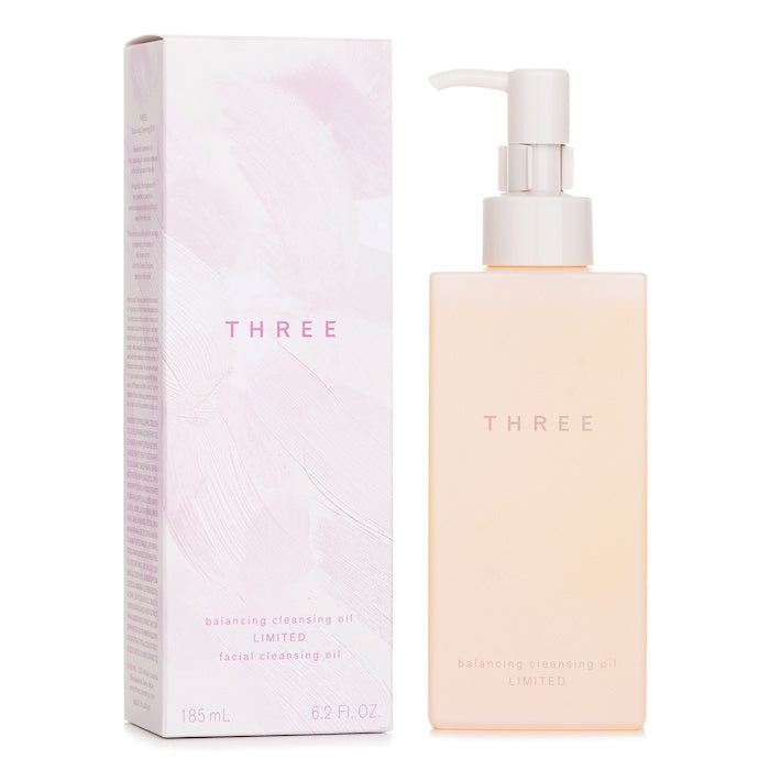 THREE Balancing Cleansing Oil N Sakura Limited Edition 185ml