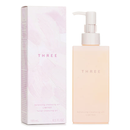 THREE Balancing Cleansing Oil N Sakura Limited Edition 185ml