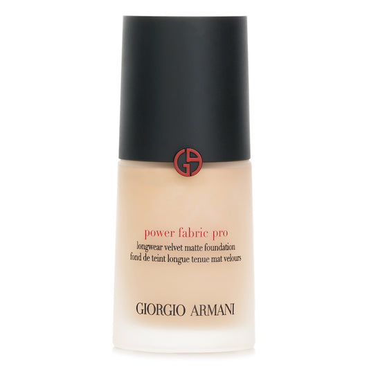 Giorgio Armani Power Fabric Pro Longwear Velvet Matte Foundation - # 3 30ml