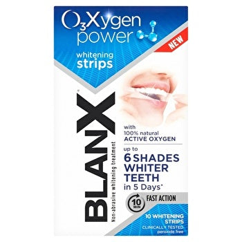 BlanX Oxygen Power Whitening Strips - Bělicí Pásky Na Zuby ( 10 Ks )