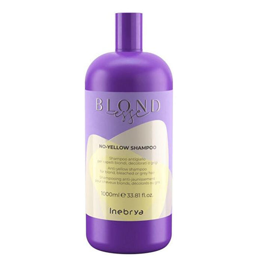 Inebrya Blondesse No-yellow Shampoo (blonde Bleached Or Gray Hair) 1000ml