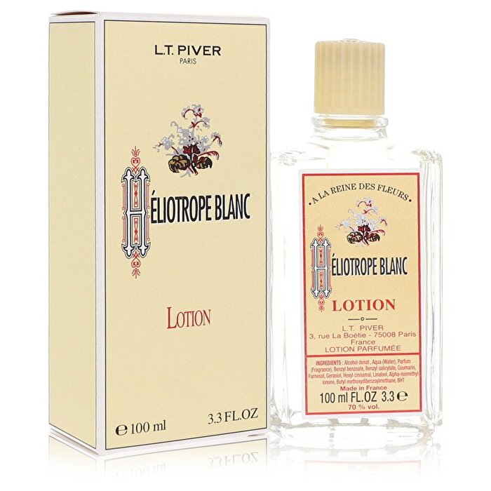 LT Piver Heliotrope Blanc Lotion (Eau De Cologne) 100ml/3.3oz