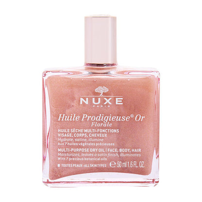 Nuxe Huile Prodigieuse Or Florale Multi Purpose Face Body Hair Dry Oil 50ml/1.6oz