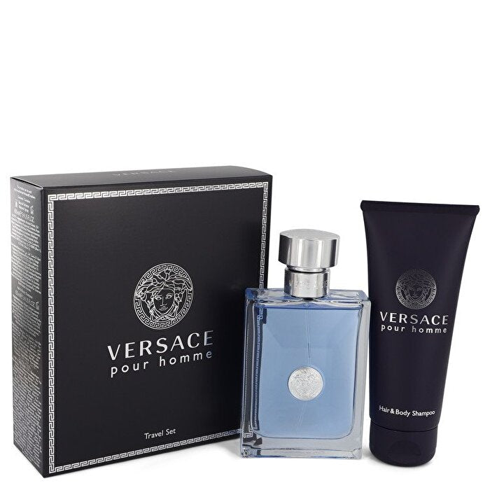 Versace Pour Homme Gift Set - Eau De Toilette Spray + Shower Gel