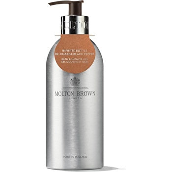 Molton Brown Infinite Bottle Re-Charge Black Pepper Bath and Shower Gel 400ml