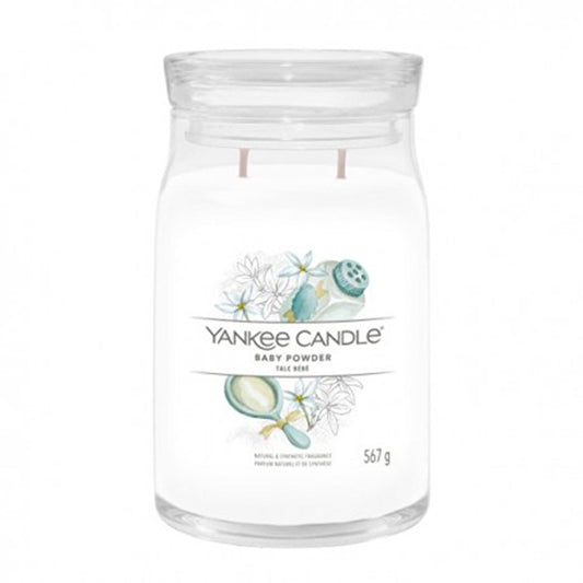 Yankee Candle Baby Powder Signature Candle (baby Powder) 567.0g