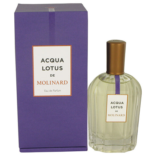 Molinard Acqua Lotus Eau De Parfum Spray (Unisex) 90ml/3oz
