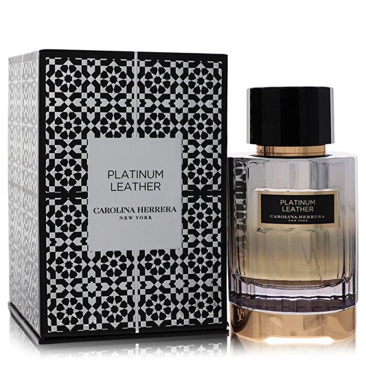 Carolina Herrera Platinum Leather Eau De Parfum Spray (Unisex) 100ml/3.4oz