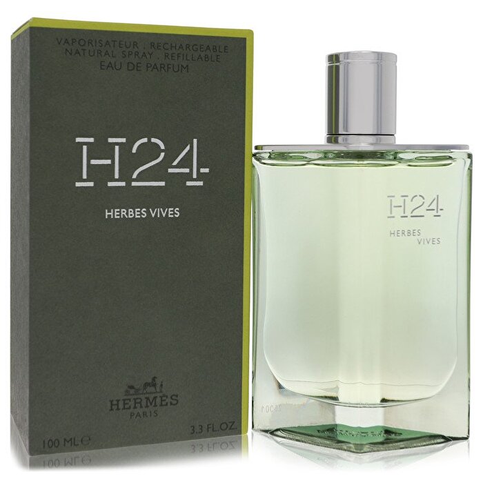 Hermes H24 Herbes Vives Eau De Parfum Refillable Spray 100ml/3.4oz