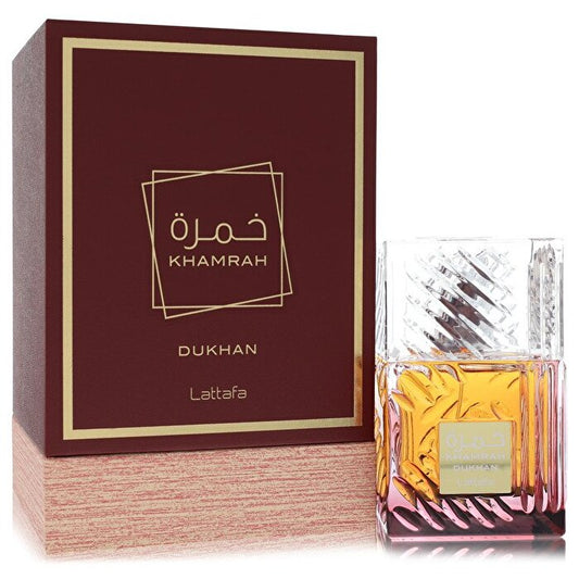 Lattafa Khamrah Dukhan Eau De Parfum Spray (Unisex) 100ml/3.4oz