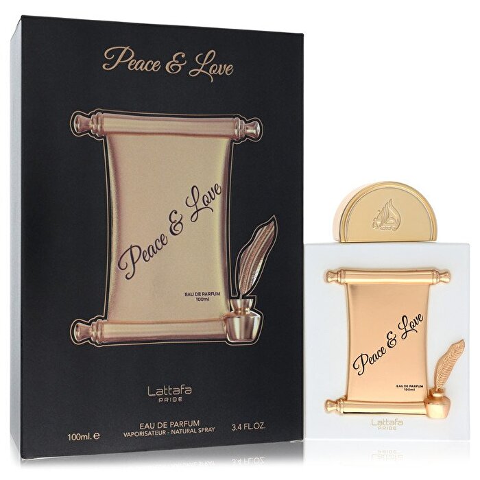 Lattafa Peace & Love Eau De Parfum Spray (Unisex) 100ml/3.4oz