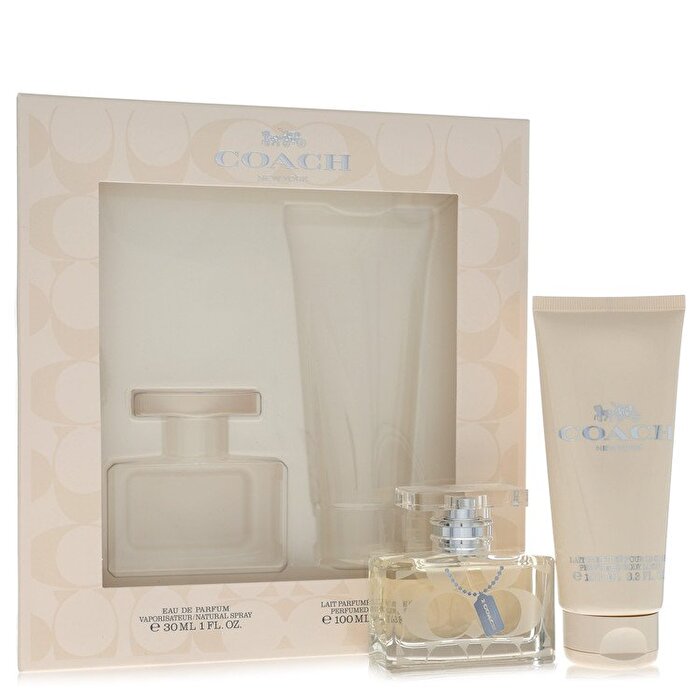 Coach Signature Gift Set - Eau De Parfum Spray + 3.3 oz Body Lotion