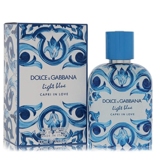 Dolce & Gabbana Light Blue Capri In Love Eau De Parfum Refillable Spray 100ml/3.3oz