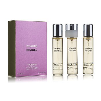 Chanel Chance Eau De Toilette (3x 20ml) Filling 60ml