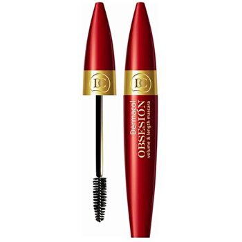 Dermacol Obsesion Volume & Length Mascara - Mascara For Volume And Length Of Eyelashes 12ml