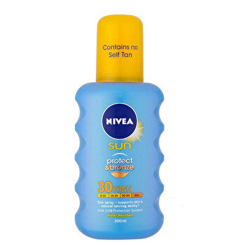 Nivea Intense Spray Spf 30 Sun (protect & Bronze Sun Spray) 200ml 200ml