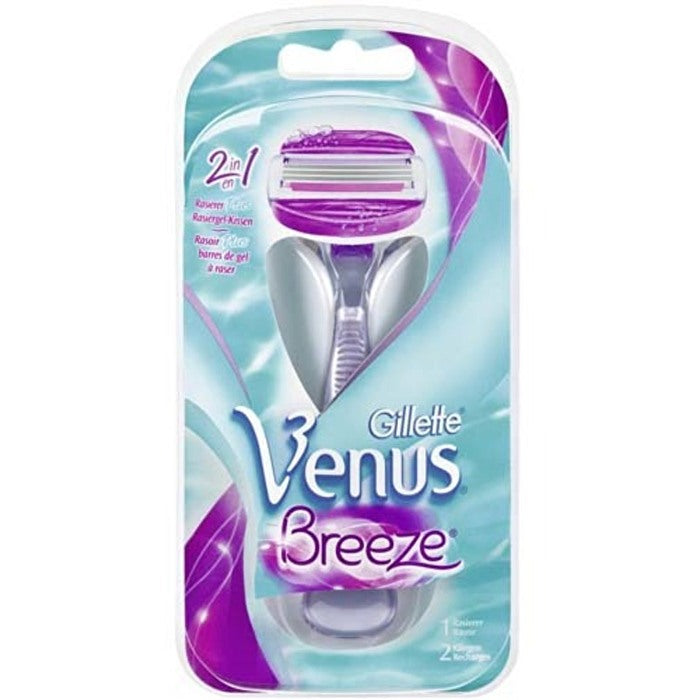 Gillette Venus Breeze Shaver & 2 Heads