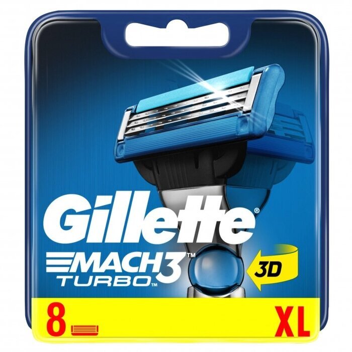 Gillette Mach 3 Turbo - Spare Head 4.0ks