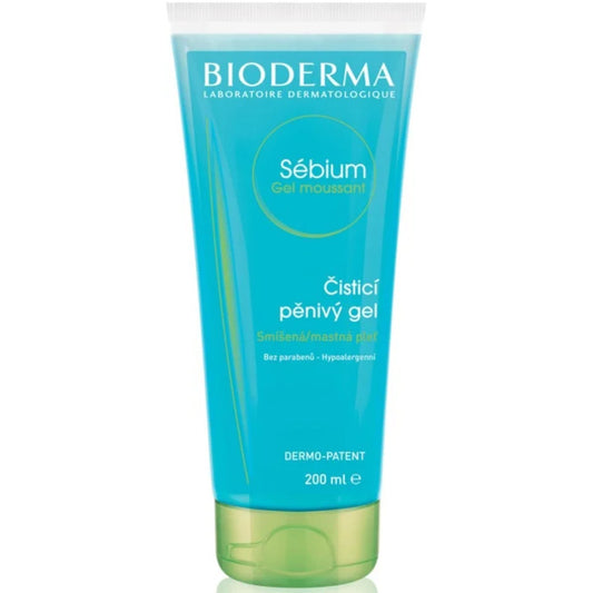 Bioderma SÉbium Gel Moussant Purifying And Foaming Gel ( Combination And Fatty Skin ) - Cleansing Foaming Gel 200ml