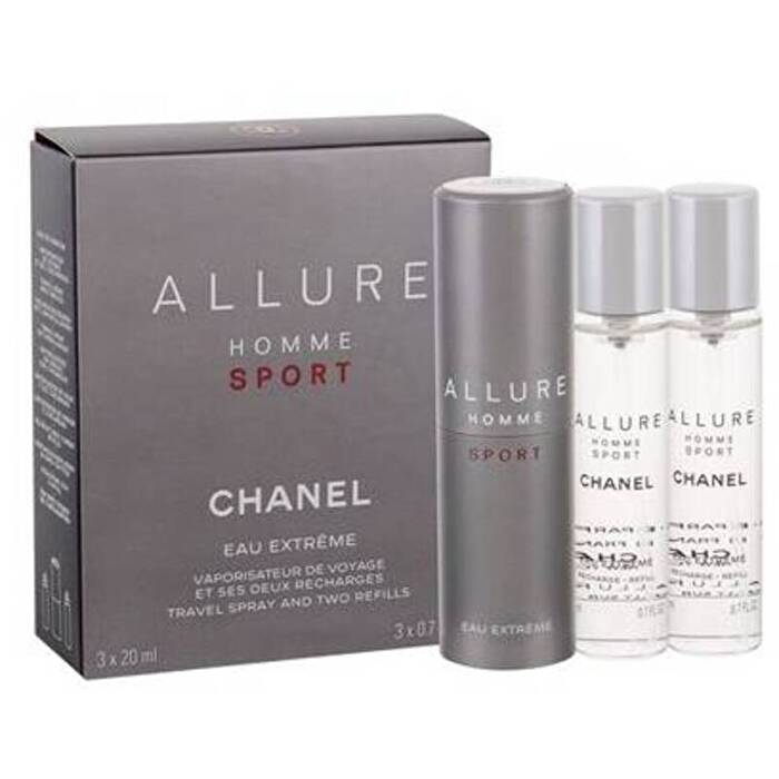 Chanel Allure Homme Sport Eau Extreme Eau De Parfum (3x 20ml) 60ml
