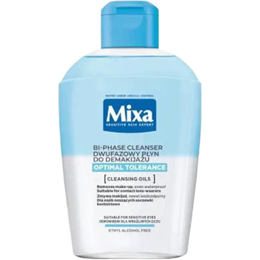 Mixa Bi-phase Cleanser - 2-phase Eye Make Up Remover 125ml