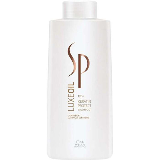 Wella Professional Luxe Protect Oil Keratin Shampoo - Luxury Shampoo With Oil 1000ml