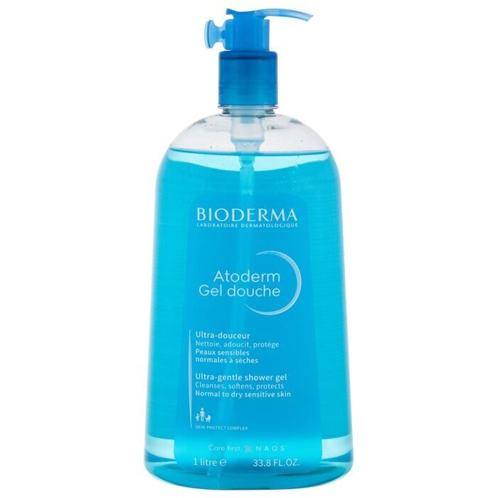 Bioderma Atoderm Gentle Shower Gel - Nourishing Shower Gel For Dry Skin 500ml
