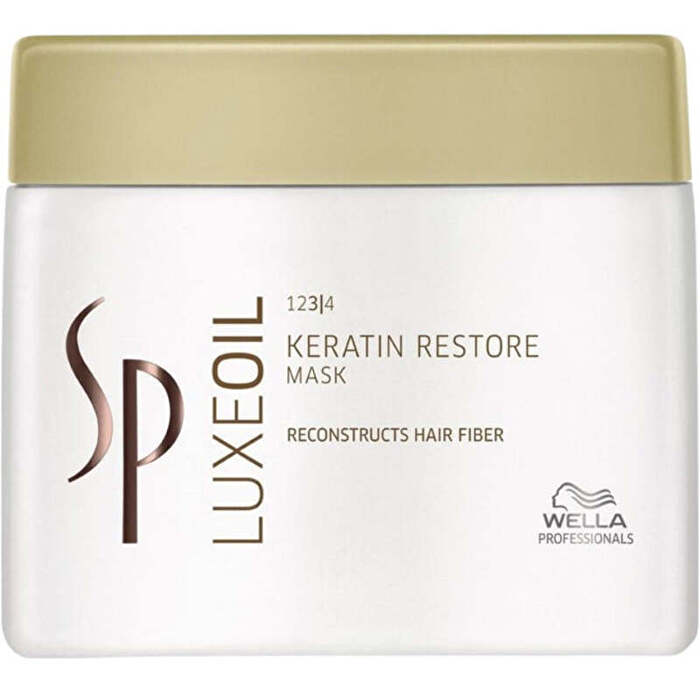 Wella Professional Luxeoil Mask Keratin Restore (damaged Hair) - Luxury Mask 400ml