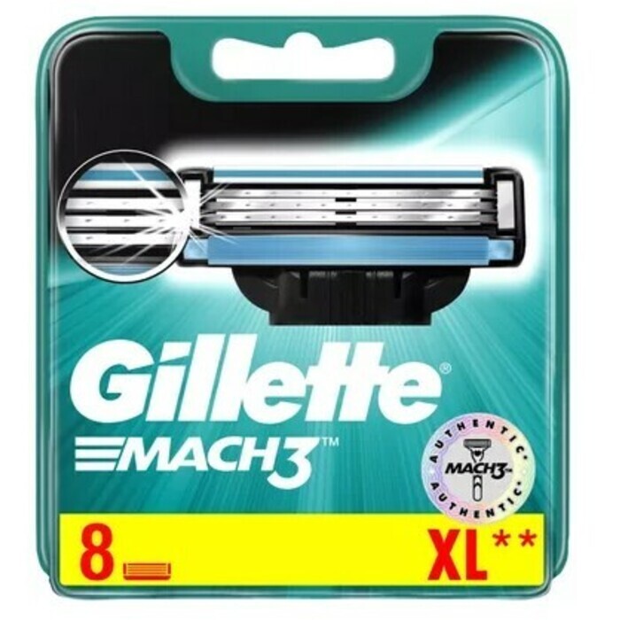 Gillette Mach3 - Spare Heads 12.0ks