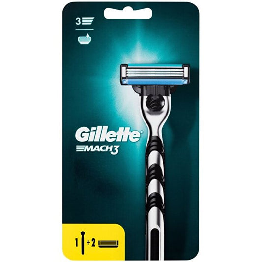 Gillette Mach3 - Shaver & 2 Replacement Heads