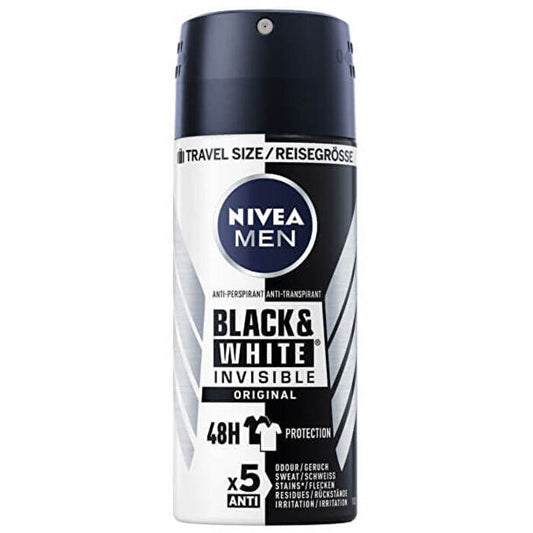 Nivea Invisible For Black & White Antiperspirant For Men In Spray 100ml