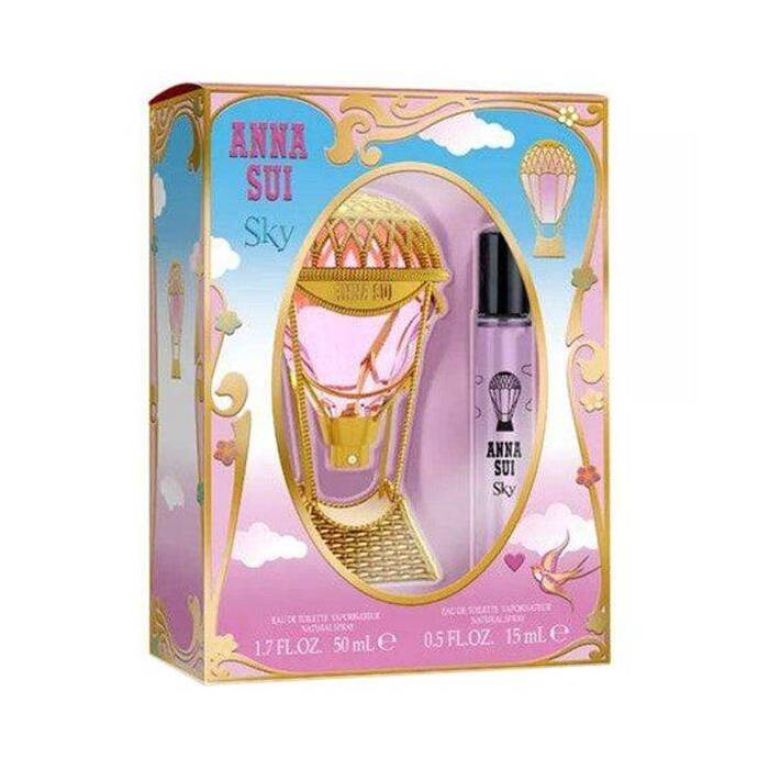Anna Sui Sky Woman Set Eau De Toilette 50ml & Eau De Toilette 15ml