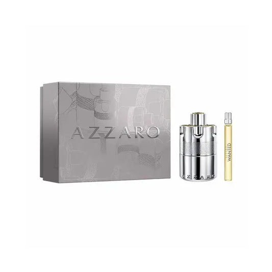 Azzaro Wanted Man Set Eau De Parfum 100ml & Eau De Parfum 10ml