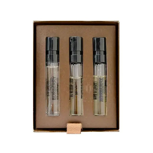 Burberry Man 3x 1.5ml (hero Eau De Parfum & Hero Eau De Toilette & Hero Parfum) Vials Set