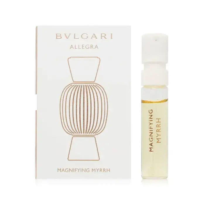 Bvlgari Allegra Magnifying Myrrh Woman Eau De Parfum 1.5ml Vials