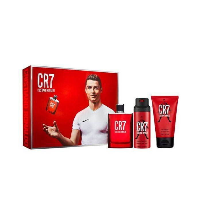 Cristiano Ronaldo Cr7 Man Set Eau De Toilette 100ml & Sg 150ml & Body Spray 150ml