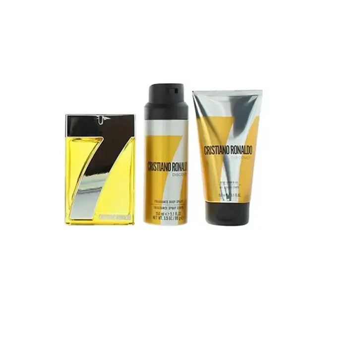 Cristiano Ronaldo Cr7 Discover Man Set Eau De Toilette 100ml & Sg 150ml & Body Spray 150ml