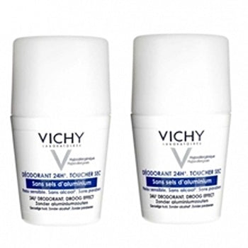 Vichy Deodorant 24h (2 Pcs) - Ball Deodorant For Sensitive Skin 50ml
