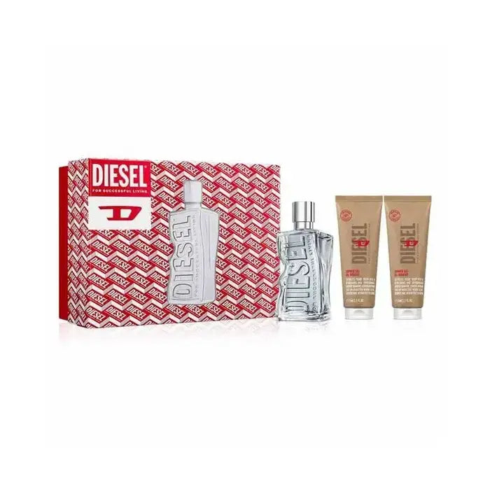 Diesel D By Diesel Unisex Set Eau De Toilette 100ml & Shower Gel 2x 75ml